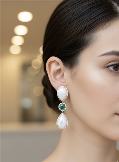 Orecchini Cianfrone Gioielli Donna in Argento Quarzo ORAR-2-198 - ORAR-2-198